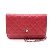 Pre-owned Leather chanel-bags