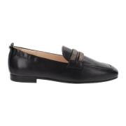 Lær Dames Loafers Elegant Stil