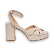 Beige Platåsandal Ss24