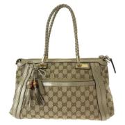 Pre-owned Canvas gucci-bags