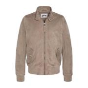 Fløyel Skinnjakke Lcstewart S Beige