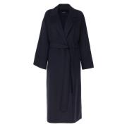 Midnight Blue Ull Wrap Coat