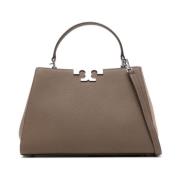 Eleanor Skinn Satchel Veske - Beige