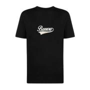 Crew Neck Bomull T-skjorte Print