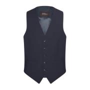 Blue Oscar Jacobson Carlo Waistcoat Dresser