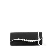 Stilig Clutch Veske i Svart