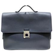 Pre-owned Leather briefcases