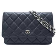 Pre-owned Leather chanel-bags