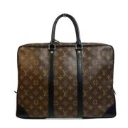 Pre-owned Canvas briefcases