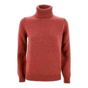 Kashmir Turtleneck Jumper med lange ermer