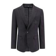 Ull Blazer med Peak Revers