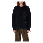 Svart Strikkegenser Sweater Aw24