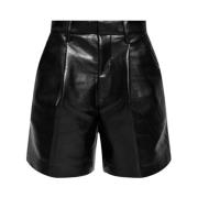 Plissert Skinnshorts