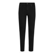 Skinny Fit Jeans med Frontlukking