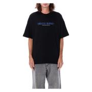 Oversized Piquet T-skjorte Rund Hals