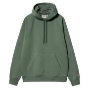 Hooded Chase Sweatshirt Duck Green Gold