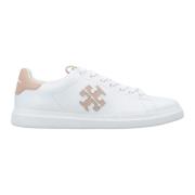 Hvit Rosa Sneakers Double T Howell Court