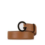 Pre-owned Leather belts