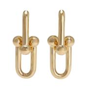 Pre-owned Yellow Gold earrings