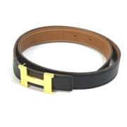 Pre-owned Leather belts