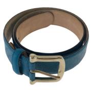 Pre-owned Leather belts