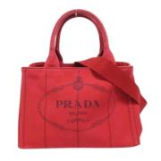 Pre-owned Canvas prada-bags