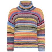 Fargerik Roll-Neck Jumper