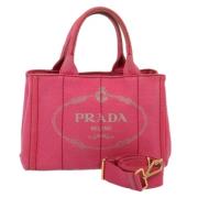 Pre-owned Canvas prada-bags