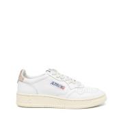 Hvite Medalist Lave Top Sneakers