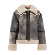 Imitert Pels Shearling Jakker