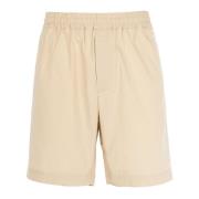 Herre Bermuda Shorts Sand/Beige Sommer