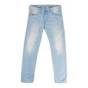 Menns Regular Fit Lysblå Jeans