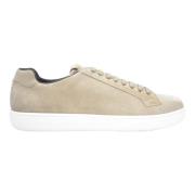 Beige Snøresko Flat Ss22