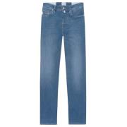 Høykvalitets herrejeans, regular fit, 5 lommer