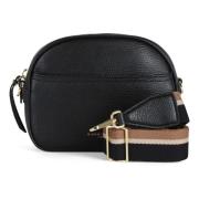 Hammret skinn crossbody veske Nina