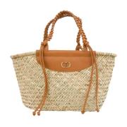 Beige Tote Veske