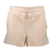 Sporty Rosa Dame Shorts med Elastisk Midje