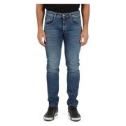 Slim Fit Fem-Lomme Jeans