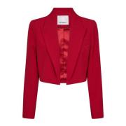 Cropped Blazer 66-Flame