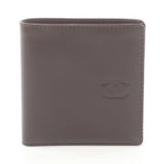 Pre-owned Leather wallets