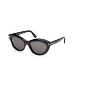 Svart Polarized Solbriller Ft1111