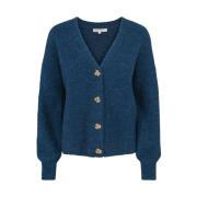 Mohair V-Neck Cardigan Strikket