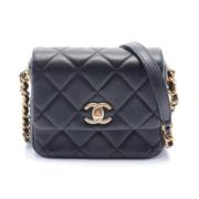 Pre-owned Leather chanel-bags