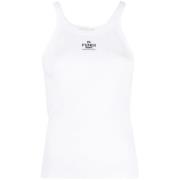 Logo-brodert Tank Top