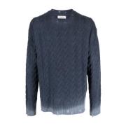 Flettet Crewneck Pullover Sweater