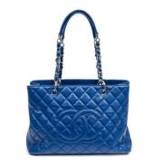 Pre-owned Bla skinn Chanel Tote