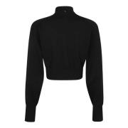 Sort Turtleneck Genser Aw24