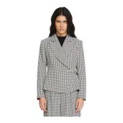 Houndstooth Reversible Jacket