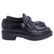 Pre-owned Leather flats