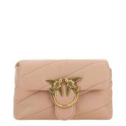 Quiltet Love Puff Crossbody Veske